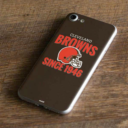 NFL Cleveland Browns Helmet iPhone 8 Skin