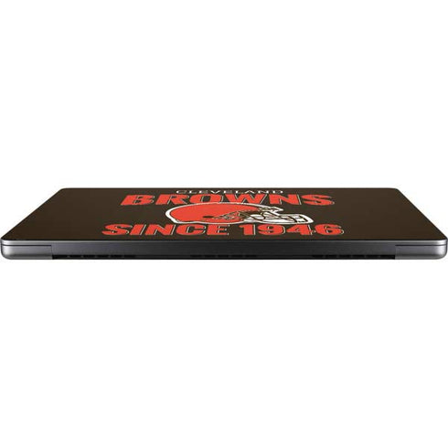 NFL Cleveland Browns Helmet Apple MacBook Pro 14-inch Skin