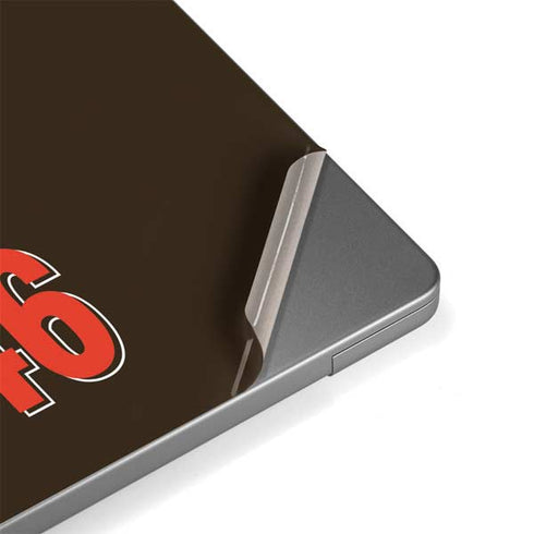 NFL Cleveland Browns Helmet Apple MacBook Pro 14-inch Skin