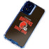 NFL Cleveland Browns Helmet Moto G 5G (2024) Clear Case
