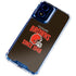 NFL Cleveland Browns Helmet Moto G Play 4G (2024) Clear Case