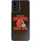 NFL Cleveland Browns Helmet Moto G Play 4G (2024) Skin