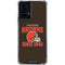 NFL Cleveland Browns Helmet Moto G Power 5G (2024) Clear Case