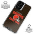 NFL Cleveland Browns Helmet Moto G Power 5G (2024) Clear Case