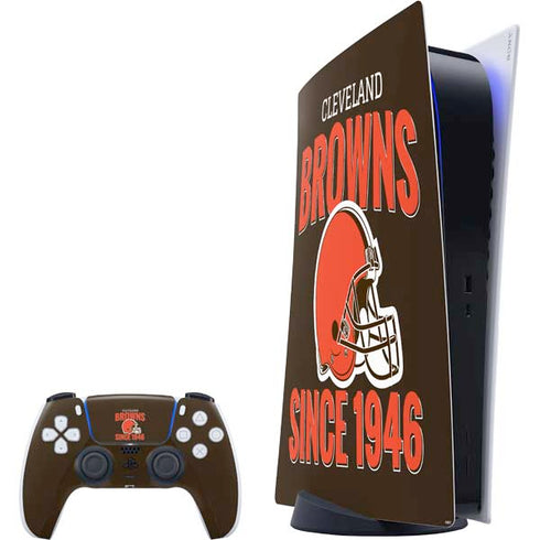 NFL Cleveland Browns Helmet PlayStation PS5 Skins