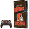 NFL Cleveland Browns Helmet PS5 Pro Bundle Skin