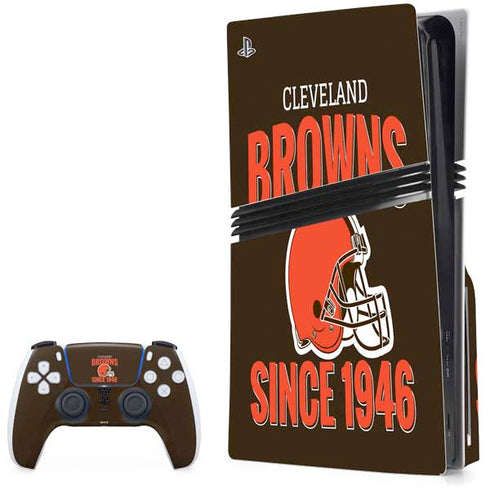 NFL Cleveland Browns Helmet PlayStation PS5 Skins