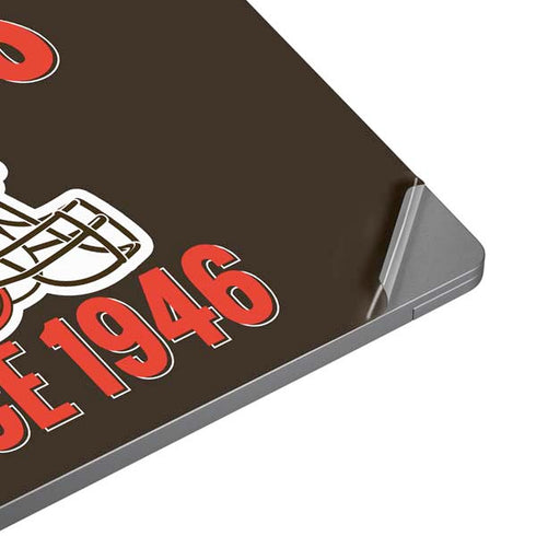 NFL Cleveland Browns Helmet Laptop Skins