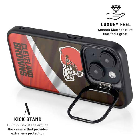 NFL Cleveland Browns iPhone 14 Plus Kickstand Case