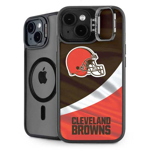 NFL Cleveland Browns iPhone 15 Plus Kickstand Case