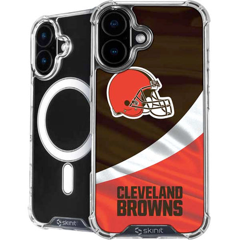 NFL Cleveland Browns iPhone 16 MagSafe Case