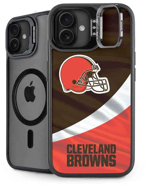 NFL Cleveland Browns iPhone 16 Plus Kickstand Case