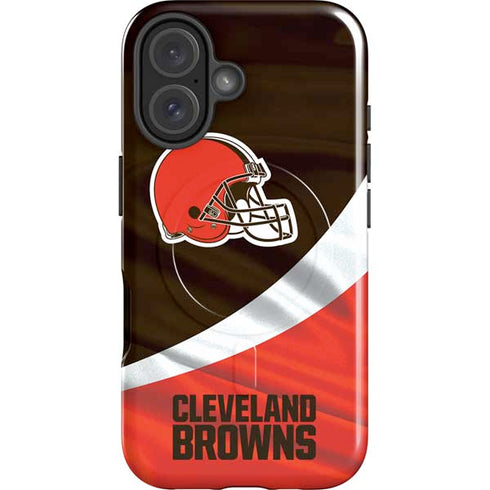 NFL Cleveland Browns iPhone 16 Plus Magsafe Impact Case