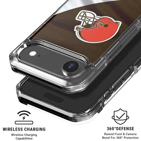 NFL Cleveland Browns iPhone 17 Air Clear Case