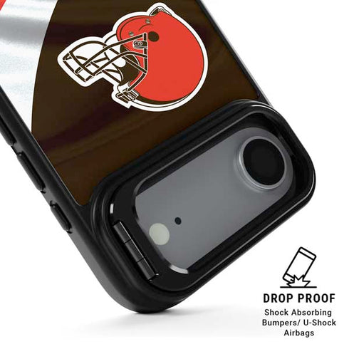 NFL Cleveland Browns iPhone 17 Air Kickstand Case