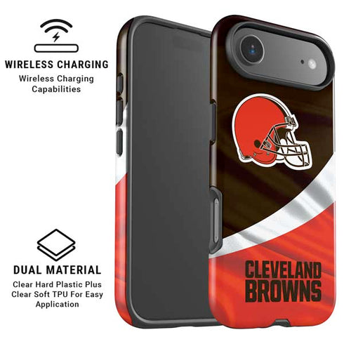 NFL Cleveland Browns iPhone 17 Air Magsafe Impact Case