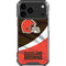 NFL Cleveland Browns iPhone 17 Pro Max Clear Case