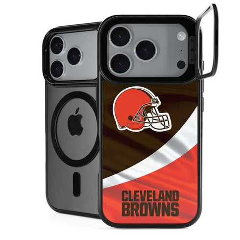 NFL Cleveland Browns iPhone 17 Pro Max Kickstand Case