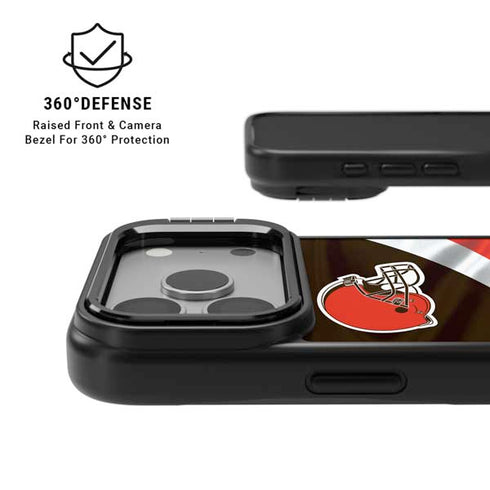NFL Cleveland Browns iPhone 17 Pro Max Kickstand Case