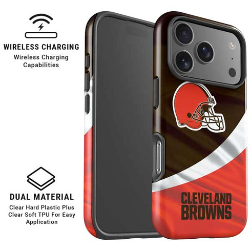 NFL Cleveland Browns iPhone 17 Pro Max Magsafe Impact Case