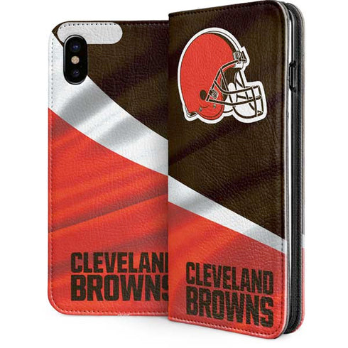NFL Cleveland Browns iPhone 8 Folio Case