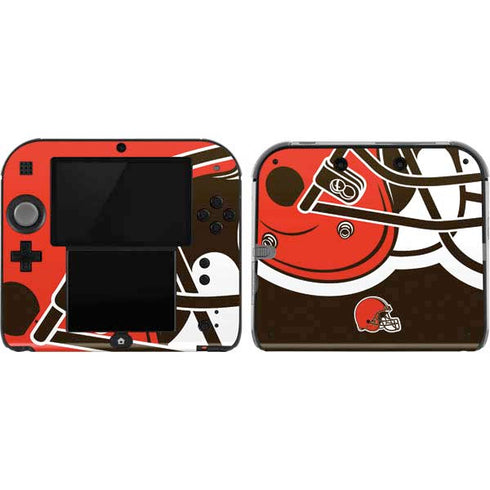 NFL Cleveland Browns Large Logo Nintendo Skins
