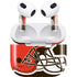 NFL Cleveland Browns Large Logo Apple AirPods (3rd Gen 2021) Skin