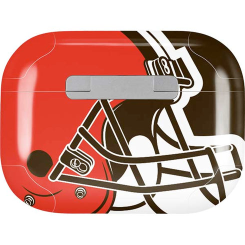 NFL Cleveland Browns Large Logo Apple AirPods Pro Skin