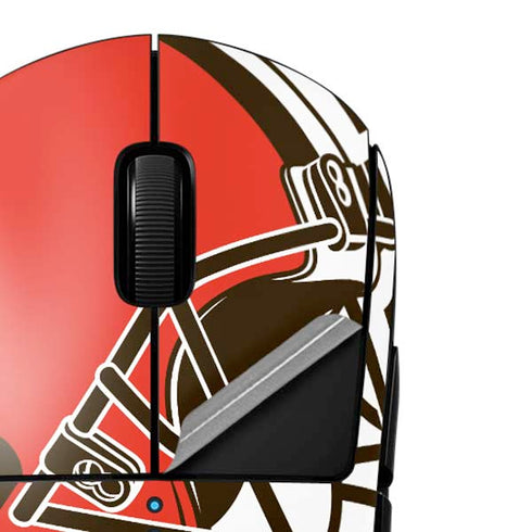 NFL Cleveland Browns Large Logo G Pro Wireless Gaming Mouse Skin