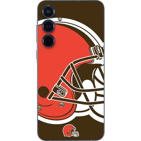 NFL Cleveland Browns Large Logo Galaxy A36 5G Skin