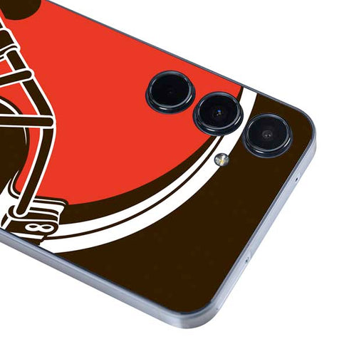 NFL Cleveland Browns Large Logo Galaxy A55 5G Skin