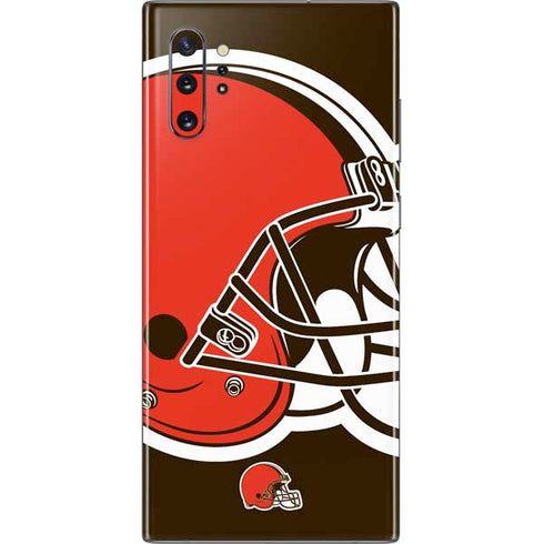 NFL Cleveland Browns Large Logo Galaxy Note 10 Plus Skin