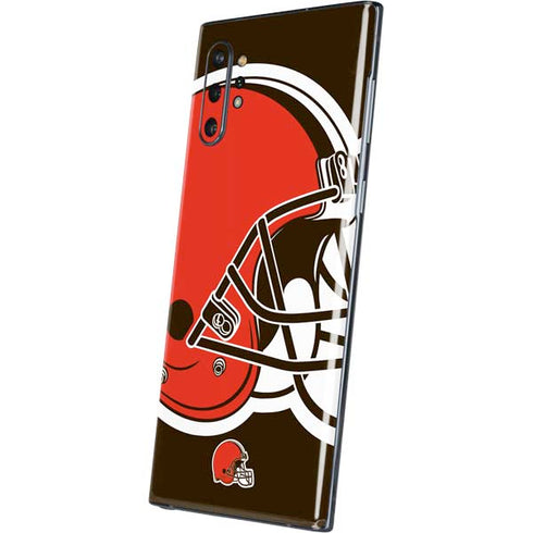 NFL Cleveland Browns Large Logo Galaxy Note 10 Plus Skin