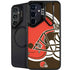 NFL Cleveland Browns Large Logo Galaxy S24 FE Kickstand Case
