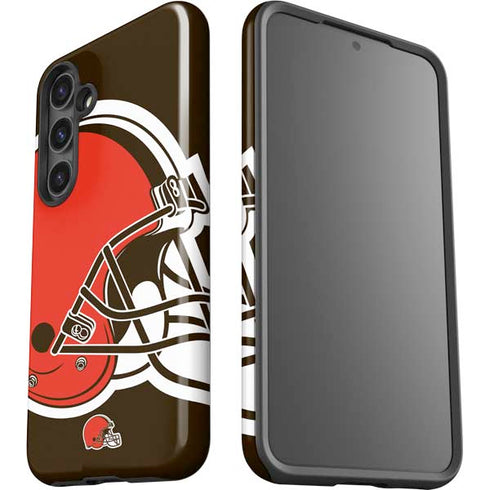 NFL Cleveland Browns Large Logo Galaxy S25 Impact Case