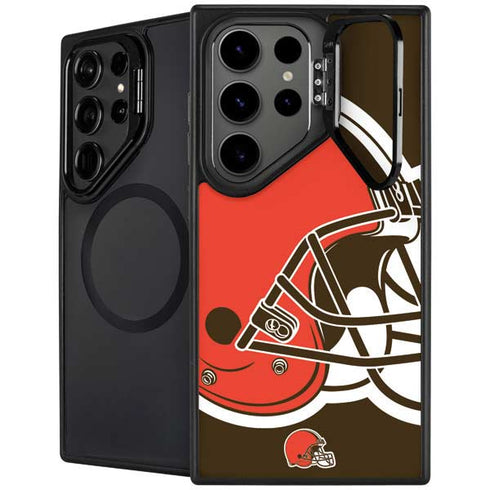 NFL Cleveland Browns Large Logo Galaxy Cases