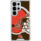 NFL Cleveland Browns Large Logo Galaxy S26 Ultra Clear Case