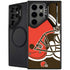 NFL Cleveland Browns Large Logo Galaxy S26 Ultra Kickstand Case