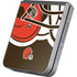 NFL Cleveland Browns Large Logo Galaxy Z Flip6 Skin