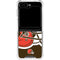 NFL Cleveland Browns Large Logo Galaxy Z Flip6 Clear Case