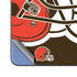 NFL Cleveland Browns Large Logo Galaxy Z Fold5 5G Skin