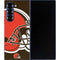 NFL Cleveland Browns Large Logo Galaxy Z Fold6 Skin