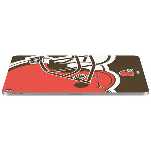 NFL Cleveland Browns Large Logo Apple iPad Air Skin