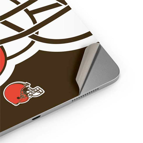 NFL Cleveland Browns Large Logo Apple iPad Air Skin