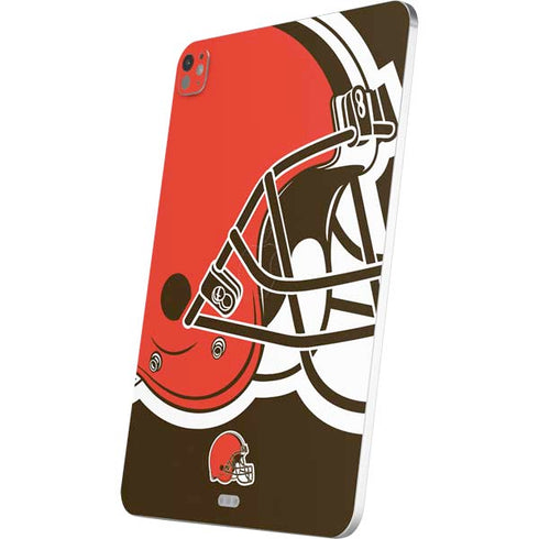 NFL Cleveland Browns Large Logo iPad Pro 13in M4 (2024) Skin