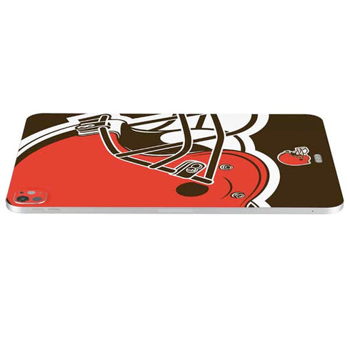 NFL Cleveland Browns Large Logo iPad Pro 13in M4 (2024) Skin