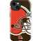 NFL Cleveland Browns Large Logo iPhone 15 Impact Case