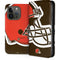NFL Cleveland Browns Large Logo iPhone 15 Pro Folio Case