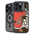 NFL Cleveland Browns Large Logo iPhone 15 Pro Kickstand Case