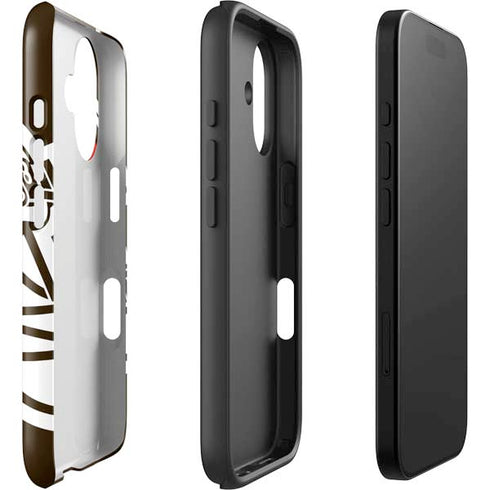 NFL Cleveland Browns Large Logo iPhone 16 Impact Case